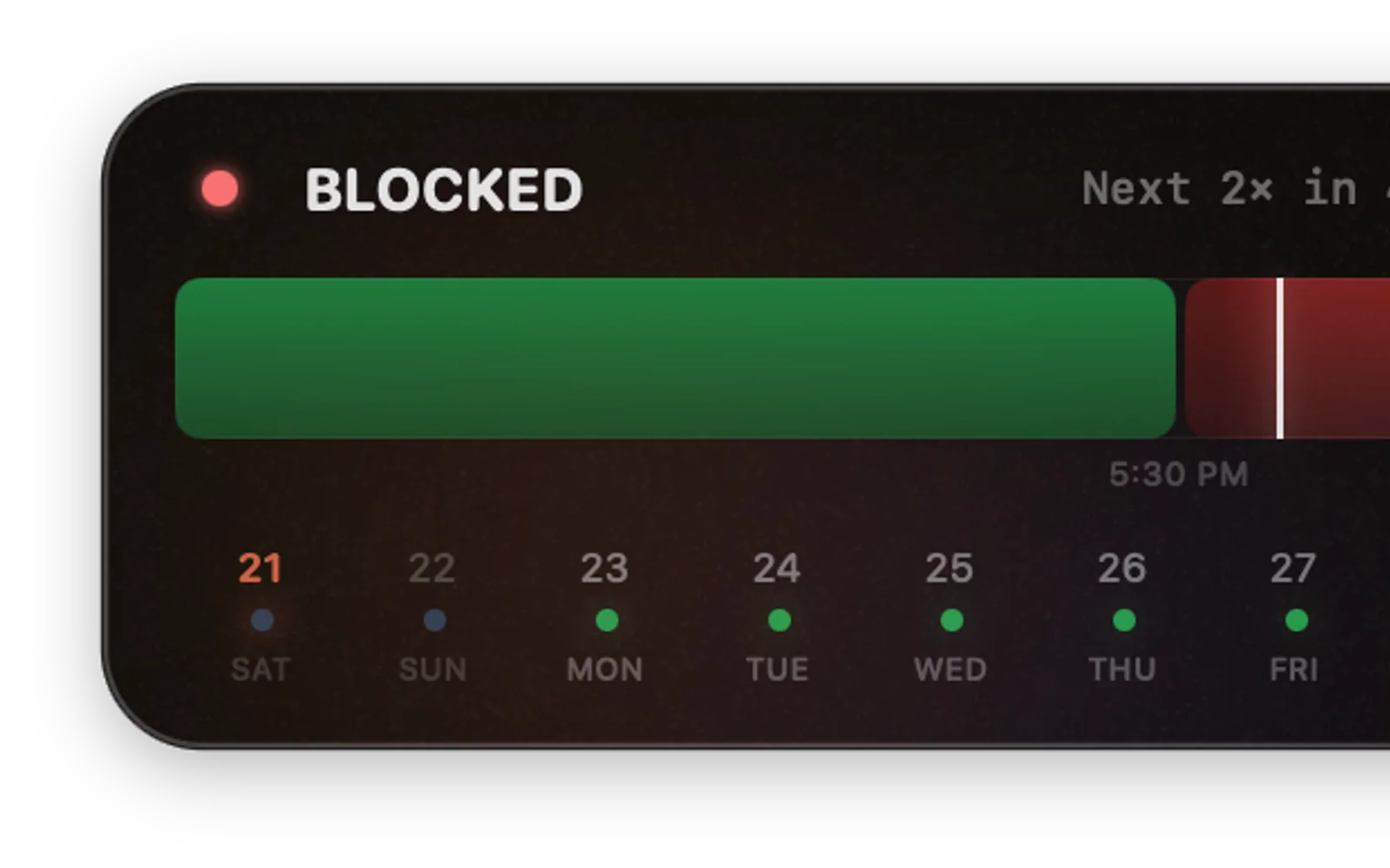 Claude 2x — Cross-Platform Timer Overlay preview