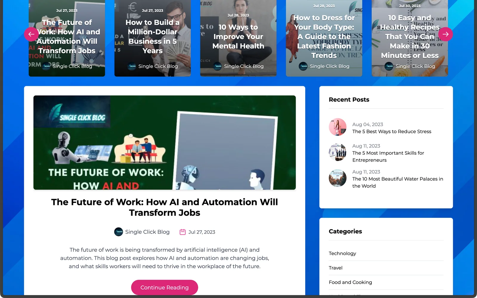 Hygraph CMS Blog preview